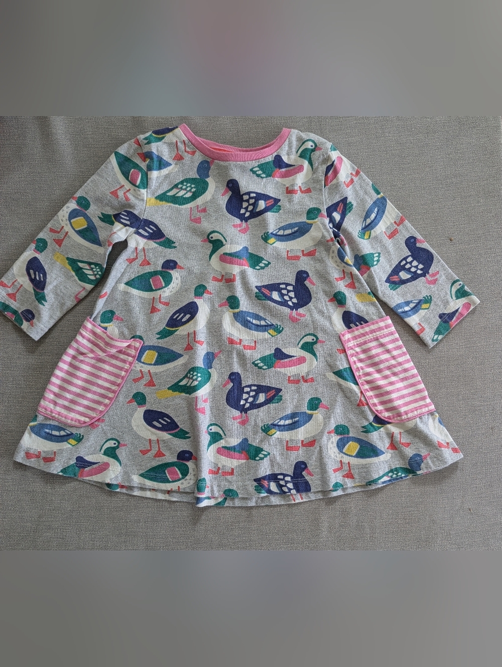Mini Boden Long Sleeve Swing Tunic Dress Size 5-6